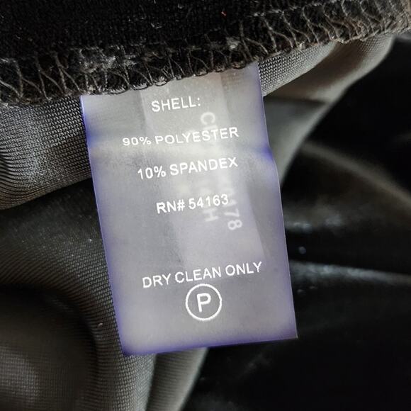 Calvin Klein black Cold Shoulder Cocktail Dress Plus Size 22W New‎ - Picture 6 of 7